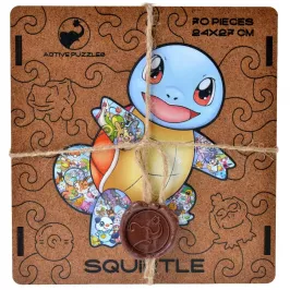 Деревянный пазл Pokemon. Squirtle картинка 373646 - МосИгра